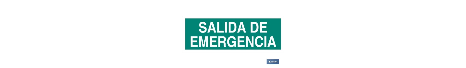 Salida de Emergencia Texto