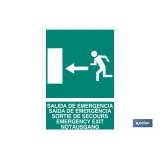 Salida de Emergencia Texto