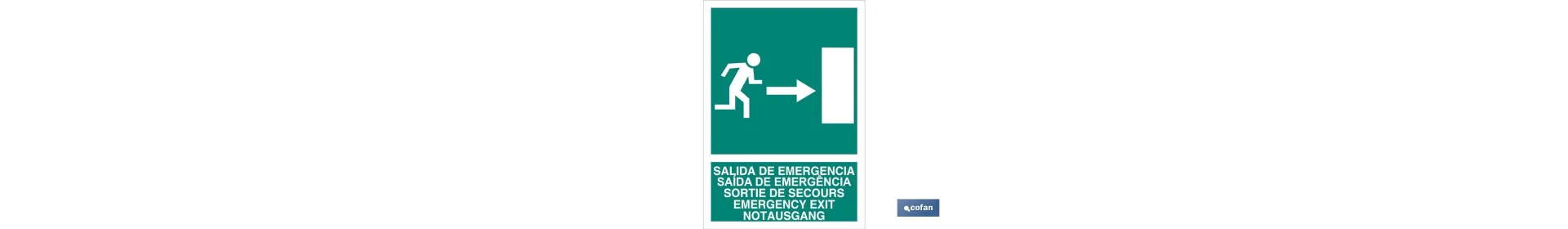 Salida de Emergencia Texto
