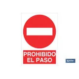 Prohibido el Paso