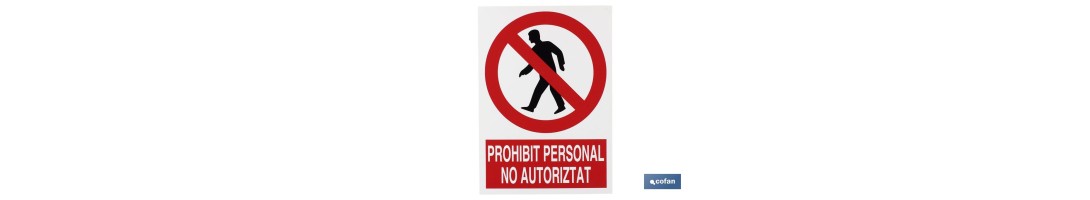 Prohibit personal no autoritat