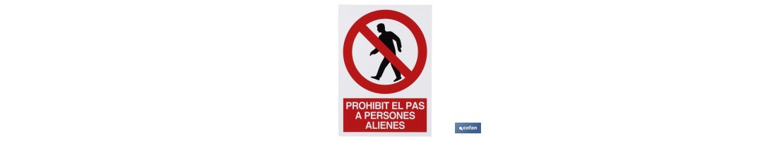 Prohibit pas persones alienes