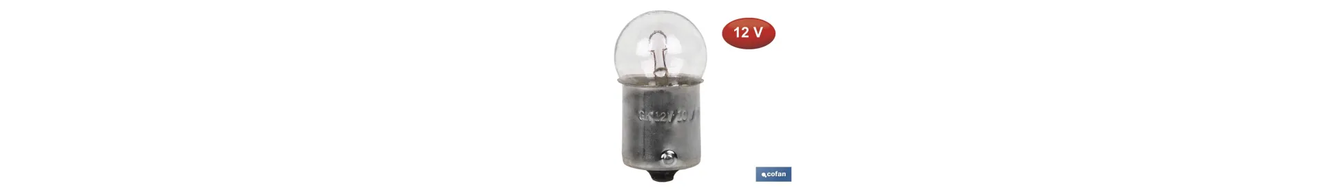 Lámpara piloto R10 W (BA15s SCC) 12 V