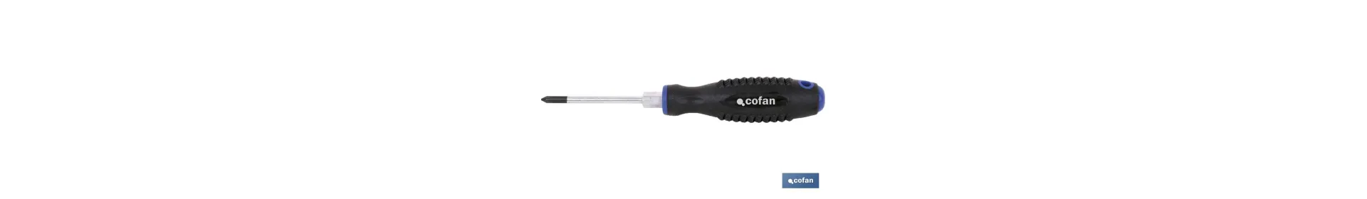 Destornillador Phillips con hexágono | DIN ISO 8764-1 | Modelo Comfort plus | Medidas desde PH-1 hasta PH-3