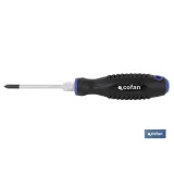 Destornillador Phillips con hexágono | DIN ISO 8764-1 | Modelo Comfort plus | Medidas desde PH-1 hasta PH-3