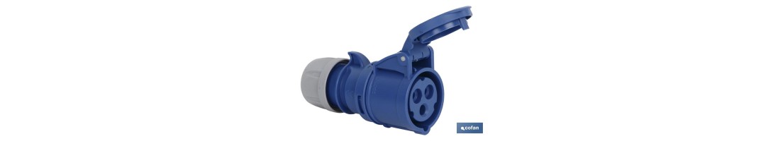Base industrial móvil | Grado de protección IP 44 | Embornamiento con tornillos