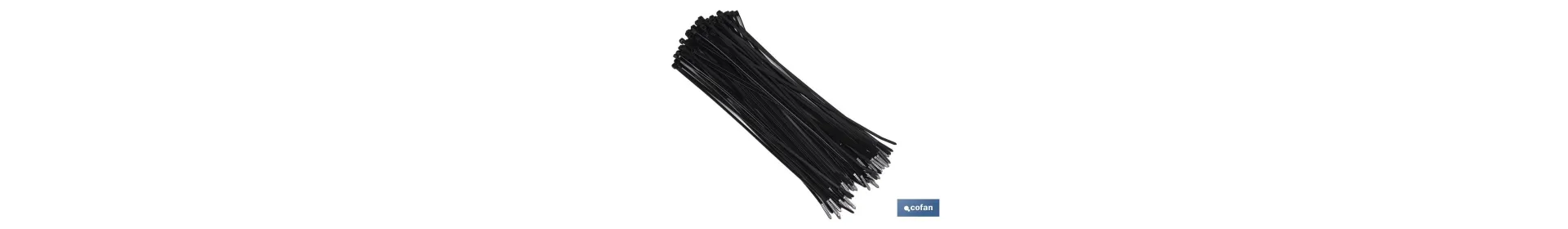 Bridas de Nylon Pa 6.6 Color Negras: Catálogo Online | Ferretería