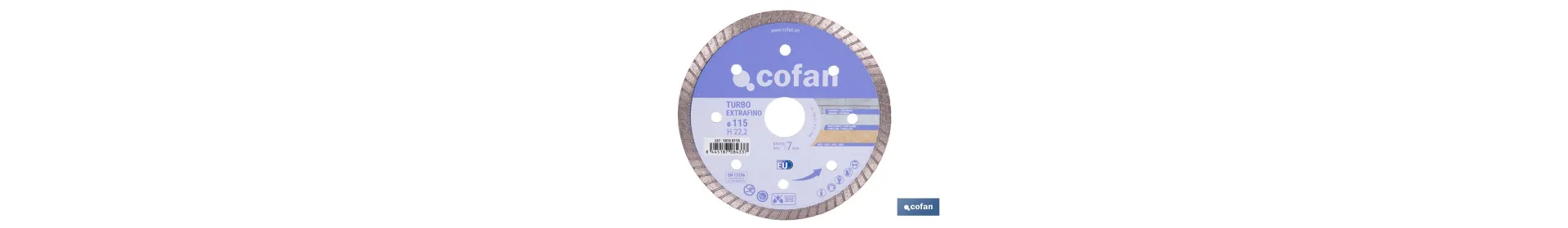 Discos de Diamante Extrafino especial material porcelánico