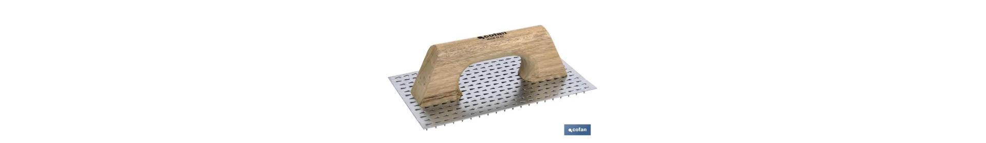 Llana Rascador de Monocapa | Medidas: 250 X 150 Mm | Fabricada en