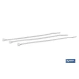 Bridas de Nylon PA 6.6 Color Blancas