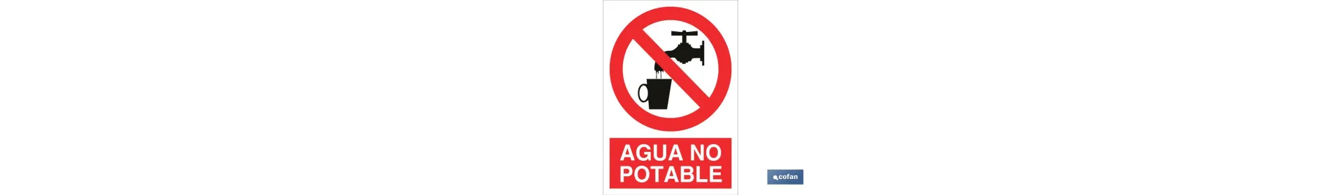 Agua no potable
