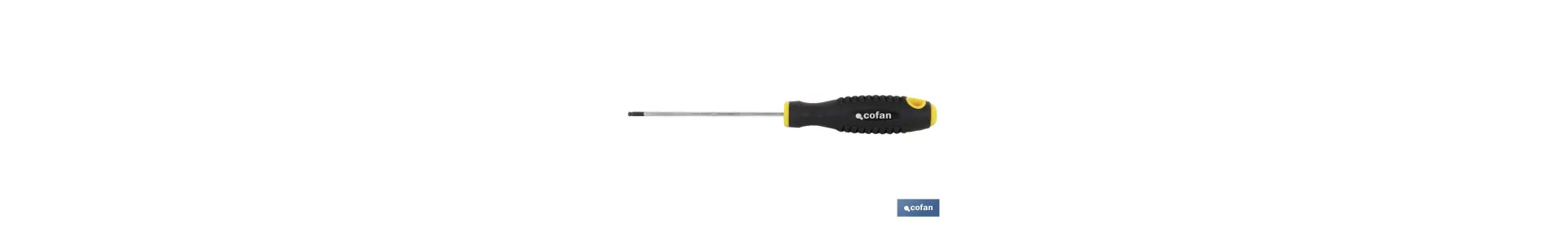 Destornillador Allen hexagonal punta bola | Modelo Comfort plus | Medida de huella desde H-2,5 hasta H-10