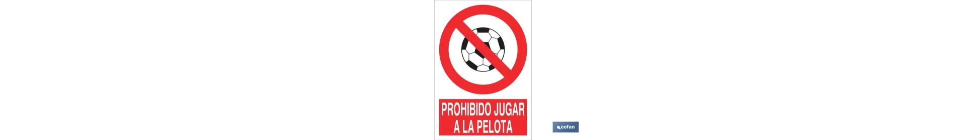 Prohibido jugar a la pelota