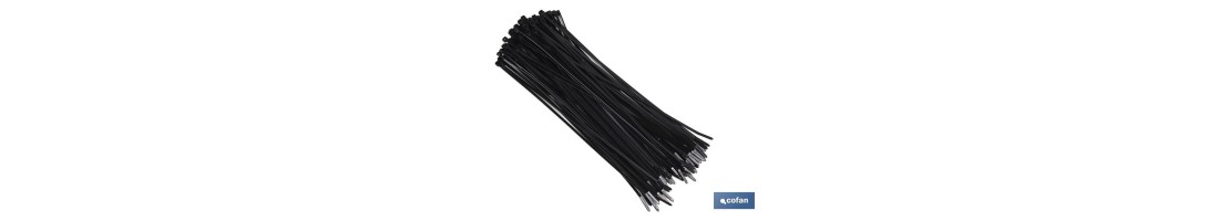 Bridas de Nylon PA 6.6 Color Negras