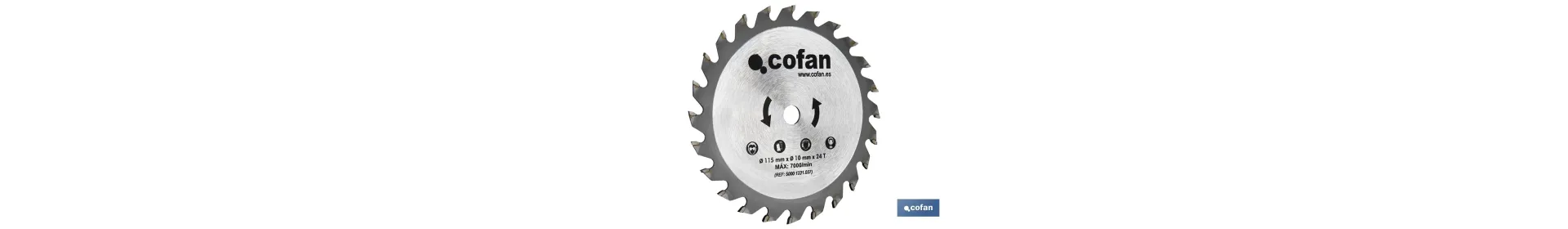 Discos de corte con 24 dientes | Diámetro 185 o 115 mm | Piezas de recambio para sierras circulares