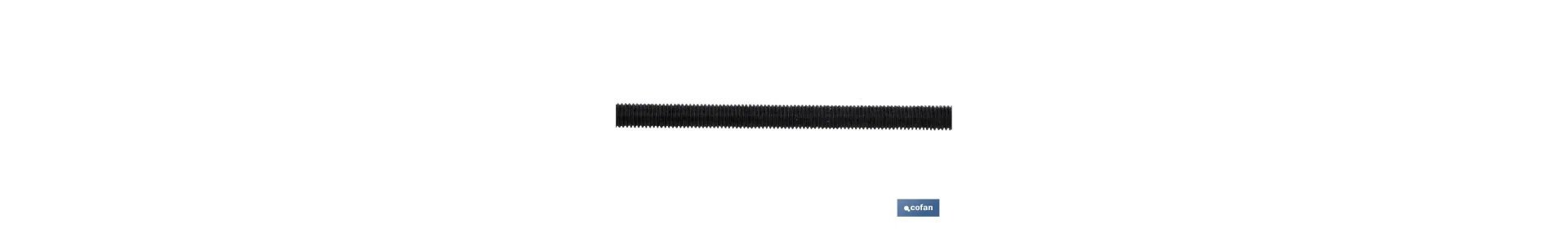 Varilla Roscada 8.8 (1m) Negro