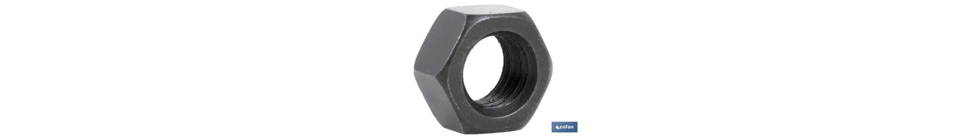 Tuerca Hexagonal C.8 Negro