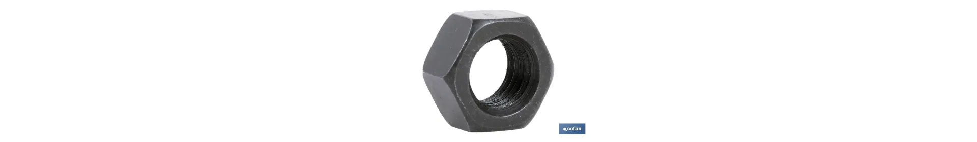 Tuerca Hexagonal C.10 Negro