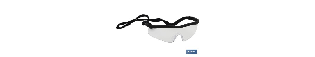 Gafas protectoras de seguridad transparentes | Resistente a arañazos | Mayor seguridad en bricolaje y soldadura, entre otros