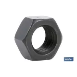 Tuerca Hex. C.8 SAE Negro