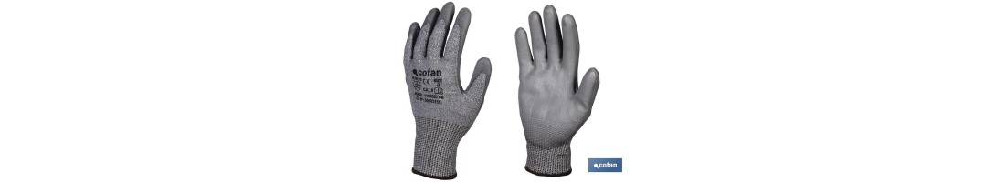 Guantes anticorte impregnados | Seguridad y protección | Ideales para cortes