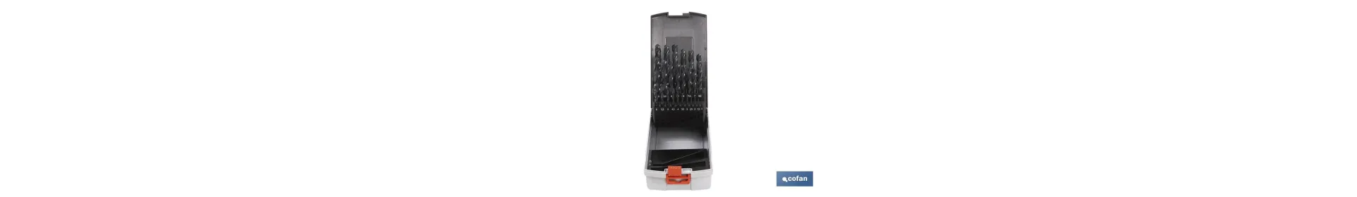 Maletín surtido de brocas de 1 - 13mm