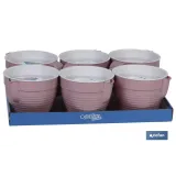 Grasera con colador en 500 ml Modelo Albahaca | Graseras de Cocina | Varios Colores | Medidas 16.5 x 12 x 10 cm