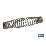 Muelle de recambio inoxidable | Para tijera de recolección | Longitud 49 mm