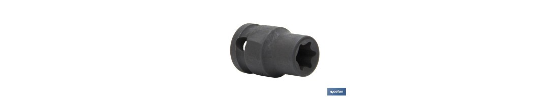 Vaso de impacto Torx de 3/8 | Modelo Hembra | Disponible en varias medidas