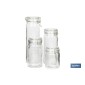 Set de 4 Frascos de Vidrio | Para Almacenamiento | Capacidad de 750 - 1150 - 1500 - 2100 ml