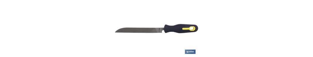 Lima de Cuchillo entrefina | Doble picado | Longitud 150 y 200 mm