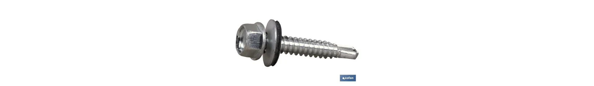 Tornillos de Cubierta con Arandela Acero/EPDM