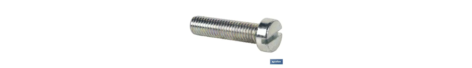 Tornillos DIN 84 Zincado