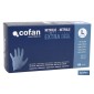 Caja de 100 unidades de guantes de nitrilo | Colocación ambidiestra | Sin polvo | Extrafuertes y resistentes