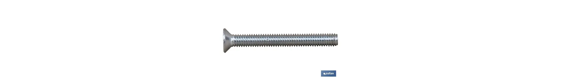 Tornillo DIN 965 Zincado