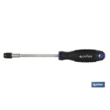 Destornillador rígido para puntas de 1/4 | Modelo Comfort plus | Con acople rápido de puntas de 1/4
