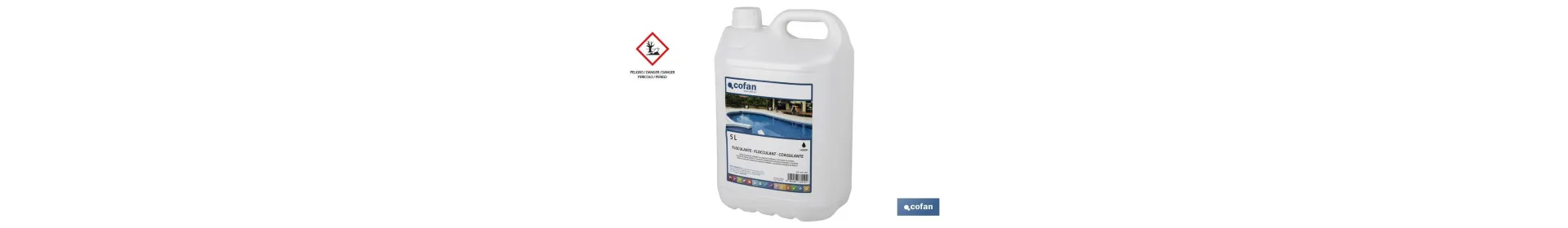 Floculante Líquido para Aclarar el Agua de Piscinas | Capacidad de 5