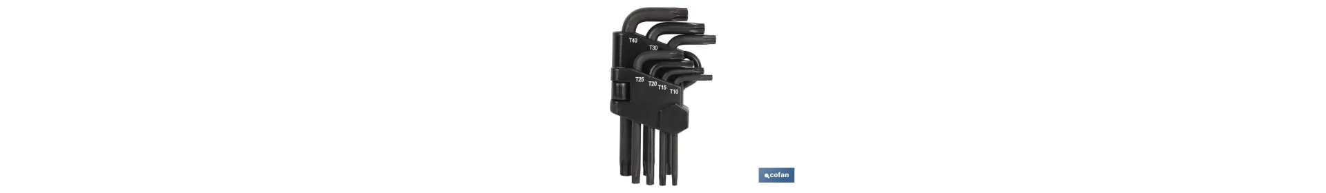 Comprar Juego de Llaves Torx | 6 Piezas | Contiene T-10, T-15, T-20