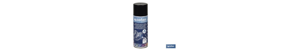 Higienizante para calzado | Contenido del Spray de 400 ml |Neutraliza los malos olores con un aroma fresco