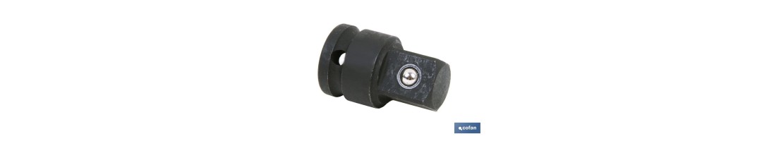 Adaptador de impacto 3/4 a 1| Con cuadradillo macho 1 y hembra de 3/4  | Fabricado especial para herramientas de impacto