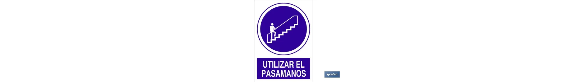 Utilizar el pasamanos