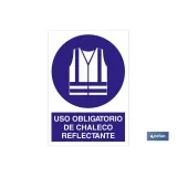 Uso obligatorio de chaleco reflectante