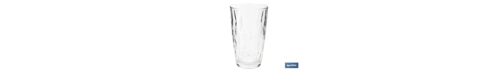 Pack de 6 vasos altos Modelo Jade | Disponibles en diferentes capacidades | Varios colores