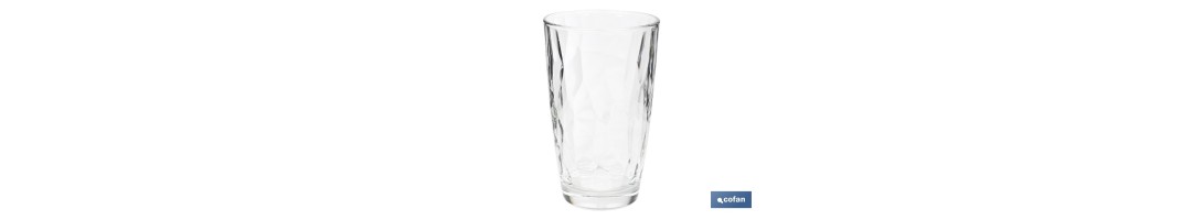 Pack de 6 vasos altos Modelo Jade | Disponibles en diferentes capacidades | Varios colores