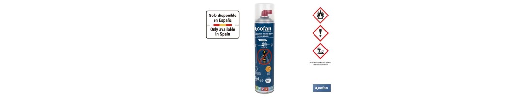 Insecticida para Avispas | Formato Spray | Bote de 600 ml