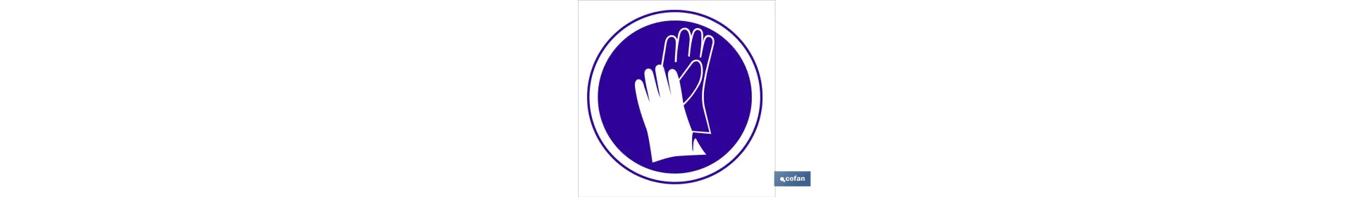 Obligatorio guantes