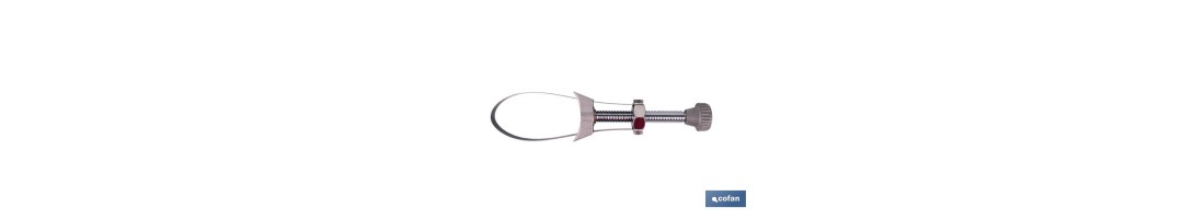 Llave de filtro de aceite con fleje de acero | Diámetros disponibles: Ø65 y Ø105 mm