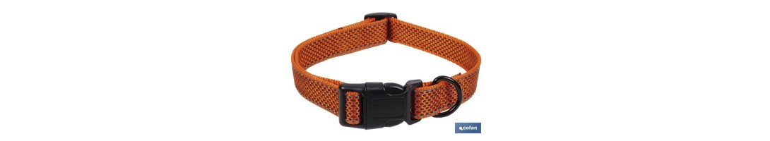 Collar Reflectante para Perros | Color Naranja | Diferentes Medidas