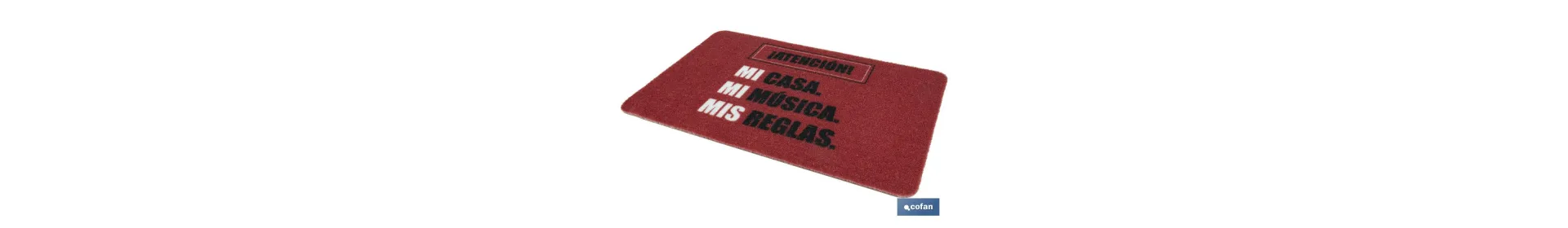 Tienda de Felpudo Entrada Casa Reglas | Adecuado para Interior y