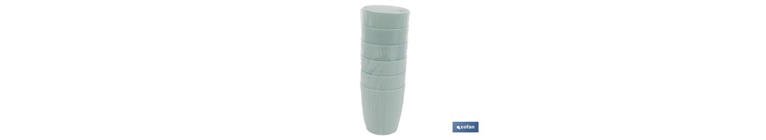 Vasos de agua | Dos colores a elegir | Capacidad: 400 ml